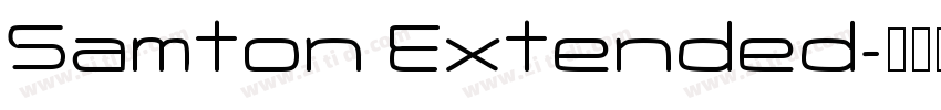 Samton Extended字体转换